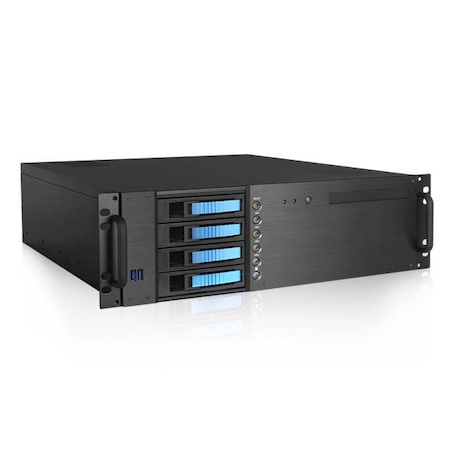 Istarusa CA-D340HTB Audio Video Rackmount NoPowerSupply 3U Compact Rackmount D-340HB-T-BLUE